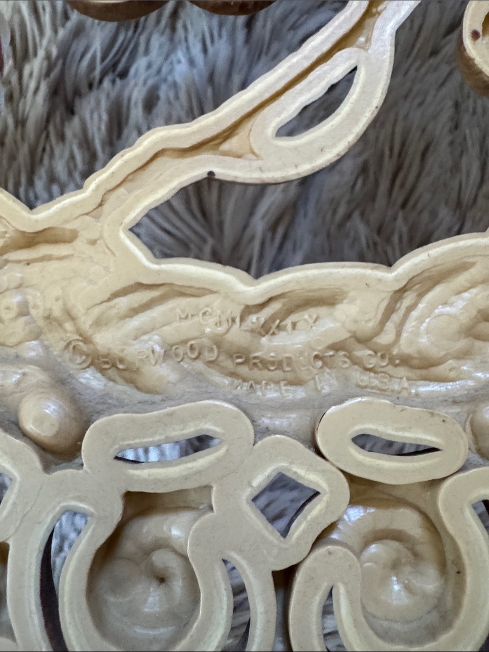 VINTAGE MCM WOODLAND OWL WALL DECOR - Picture 7 of 9